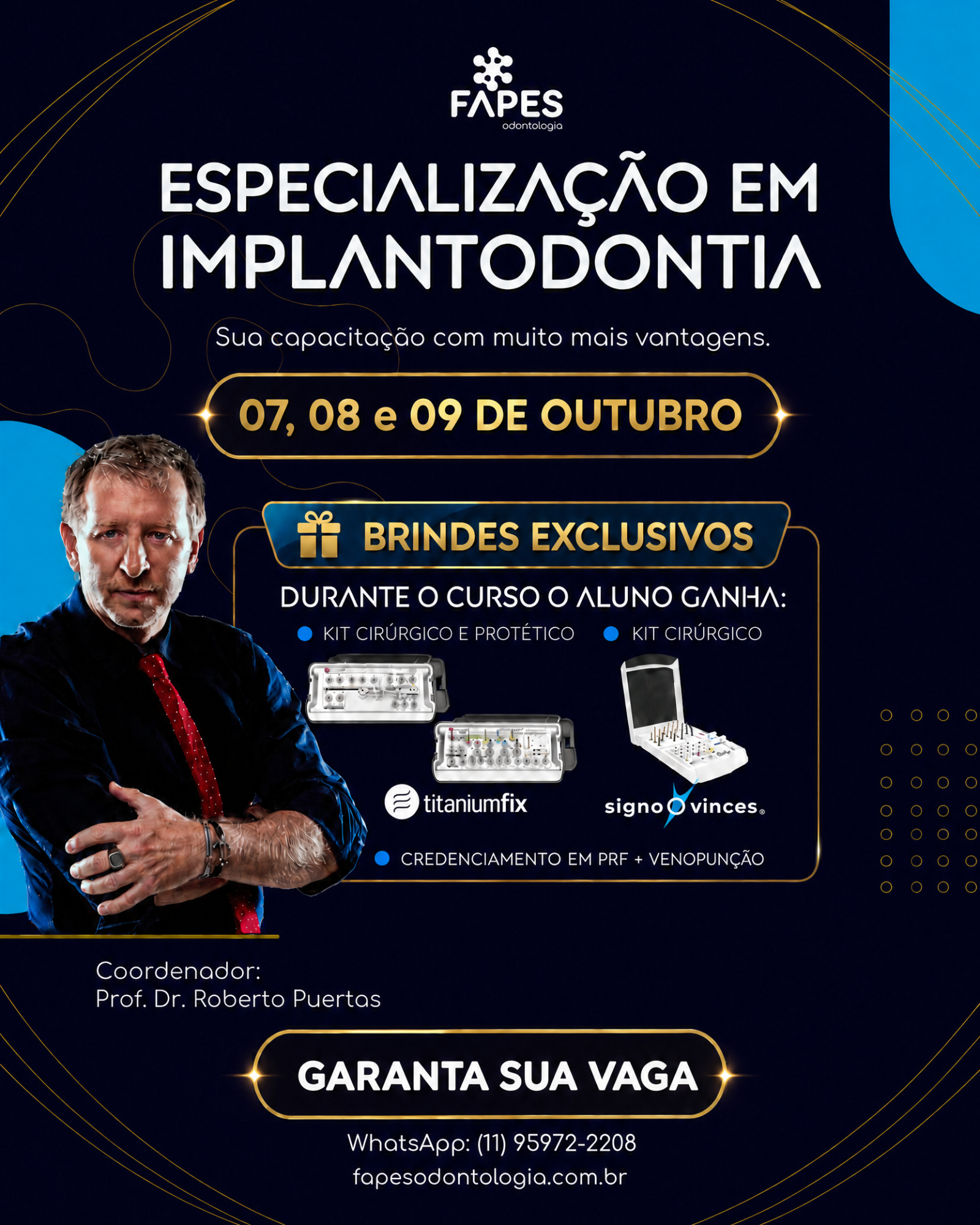 Curso de Especialização em Impantodontia